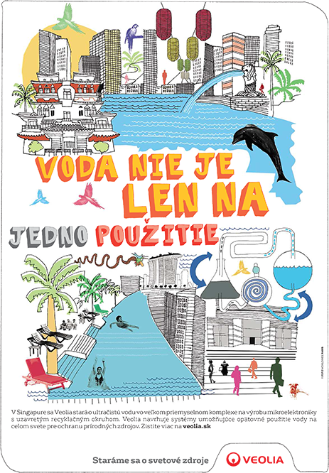 Voda je príliš cenná na to, aby sa použila len raz