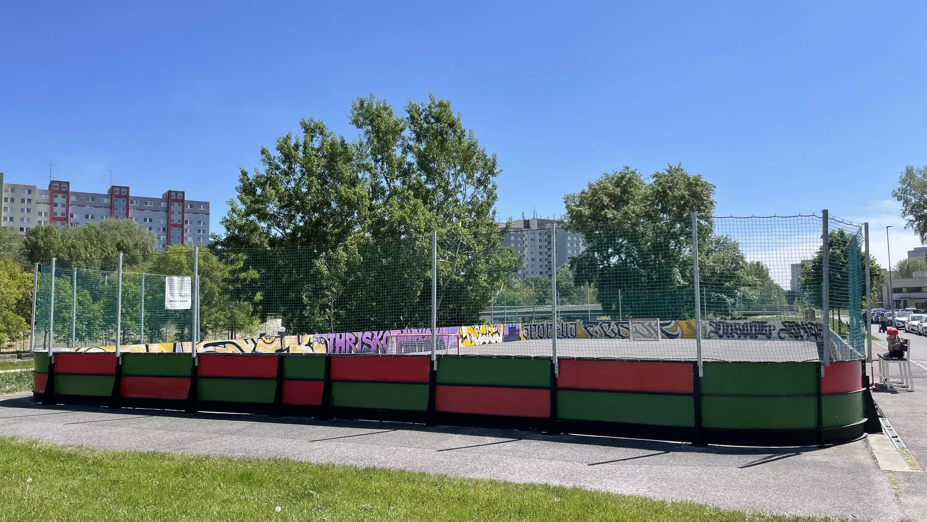 Zrenovované ihrisko Markova